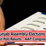 Punjab Assembly Elections 2022 Exit Polls Results – AAP, BJP, SAD & Congress